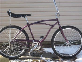 Retro Banana Cruiser Prowler Purple Metallic