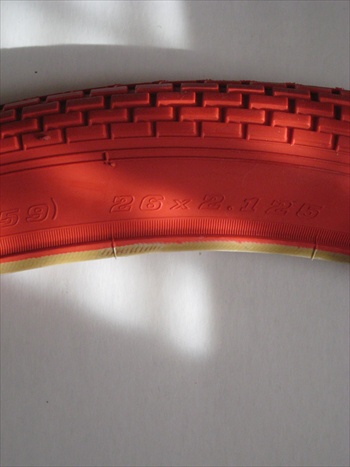 All Red Balloon Tire