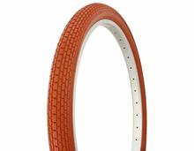 Vintage Red Cruiser Tire 26x2.125 Schwinn Brick Pattern Tread